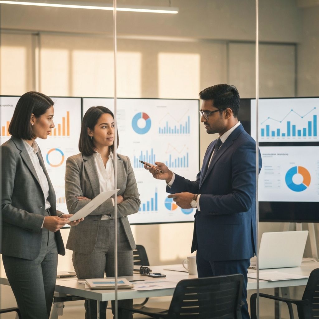 Ridge Partners team collaborating on enterprise solutions